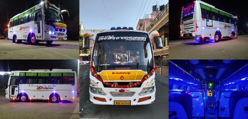 rent minibus bangalore